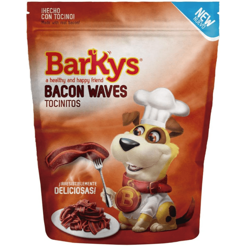 Barkys Bacon Waves Premios para Perros Barkys Bacon Waves Premios para Perros
